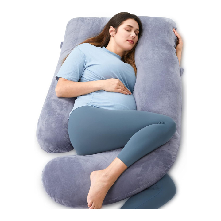 omcozy Pregnancy Pillows for Sleeping, U Shaped Full Body Maternity Pillow