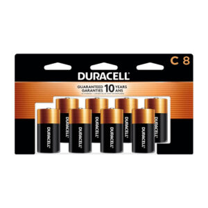 Duracell Coppertop C Batteries, 8 Count Pack